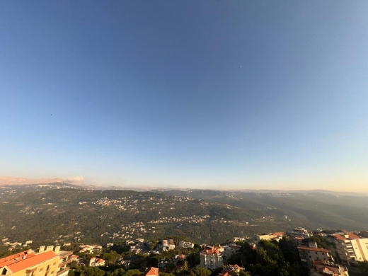 Unfurnished Apartment with Unblockable View For Sale in Baabdat