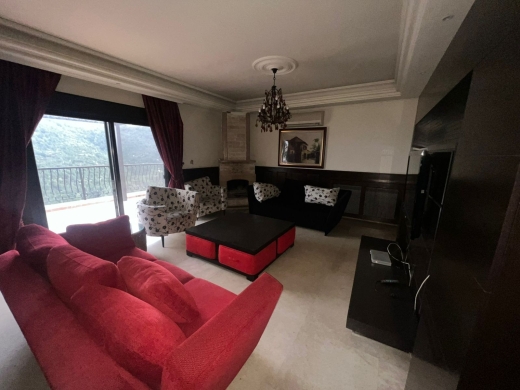 Catchy Price! Roof Apartment with Terrace For Sale in Baabdat