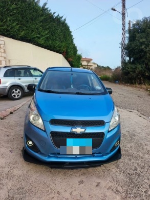 شفروليه سبارك 2014 فل أوبشن لون أزرق بحالة ممتازة | Chevrolet Spark 2014 Top Option Blue