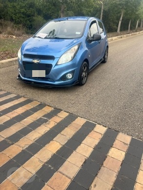 شفروليه سبارك 2014 فل أوبشن لون أزرق بحالة ممتازة | Chevrolet Spark 2014 Top Option Blue — 8