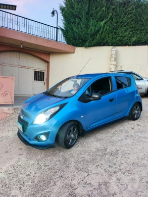 شفروليه سبارك 2014 فل أوبشن لون أزرق بحالة ممتازة | Chevrolet Spark 2014 Top Option Blue — 2