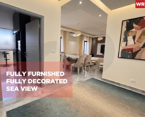 Fully Furnished Apartment for Sale/Fully decorated/Sea view/BLAT-JBEIL/بلاط/REF#WR142046
