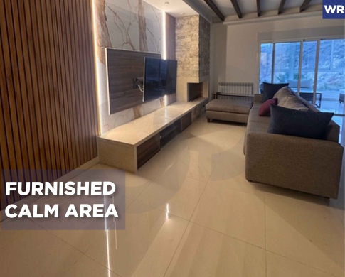 RENTAL APARTMENT/QUIET AREA/FURNISHED/3 BEDROOMS/BLAT,JBEIL/بلاط/REF#WR142055 !