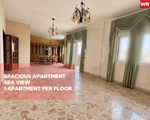 Spacious apartment For Sale/ 1 apartment Per floor/ Sea view/MASTITA-JBEIL/مستيتا/REF#WR142053