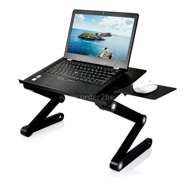 T8 Foldable Aluminum Laptop Cooling Table
