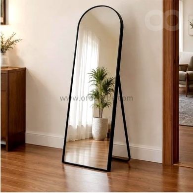 Arch Floor Mirror with Shatter-Resistant Glass — 5