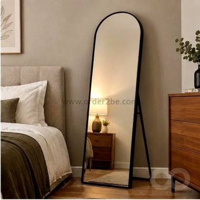 Arch Floor Mirror with Shatter-Resistant Glass — 3