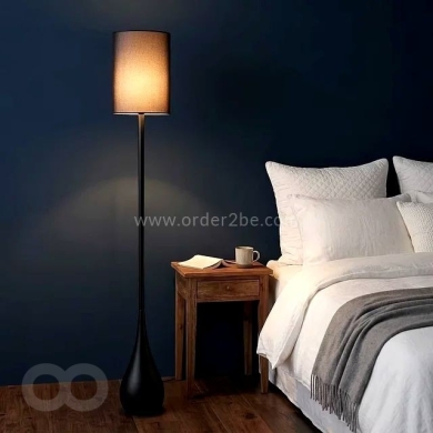 Floor Lamp with Weighted Base and Diffused Light — 4