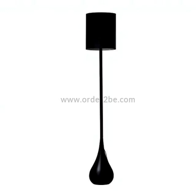 Floor Lamp with Weighted Base and Diffused Light — 6