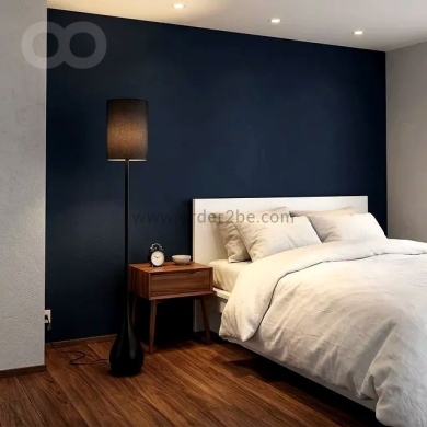 Floor Lamp with Weighted Base and Diffused Light — 3