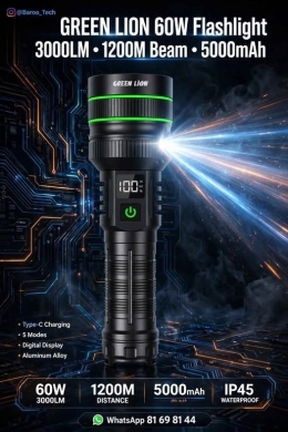 Green Lion Hyper Ray Pro LED Torch