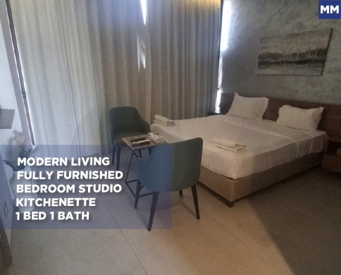 Studio for rent/Fully Furnished/Modern Living/BEIRUT PORT-BEIRUT/مرفأ بيروت/REF#MM142096