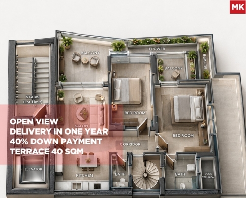 Under construction/40% Down payment/Prime location/ACHRAFIEH-BEIRUT/اشرفيه/REF#MK142087