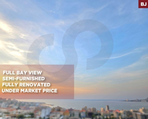 Panoramic sea view / Semi-furnished/Fully renovated /Ghadir ,KESEROUAN/غدير /REF#BJ142083
