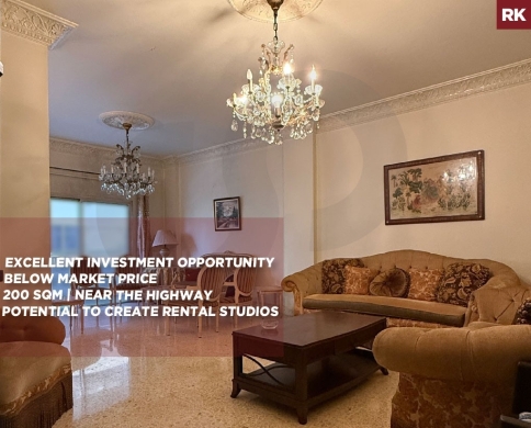 FULLY FURNISHED/spacious/generous layout/Antelias,METN/أنطلياس /REF#RK142067