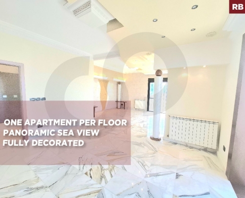 spacious / panoramic sea views/Decorated/convenient access/Halat–Jbeil/حالات /REF#RB142064