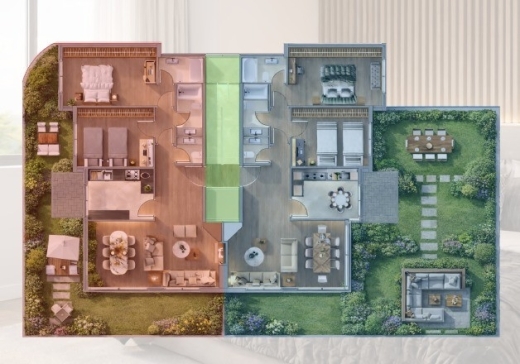 Off Plan!! Apartment With Garden For Sale In Al Maska, Broumana — 13