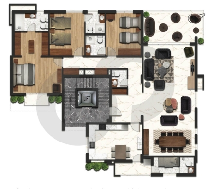 Luxurious apartment for sale/Easy access to the highway/BAYADA-METN/بياضة/REF#WZ142137 — 3