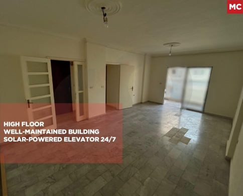 120 SQM apartment for sale/High Floor/Well-Maintained Building/BURJ ABI HAIDAR-BEIRUT/برج ابي حيدر/REF#MC142135