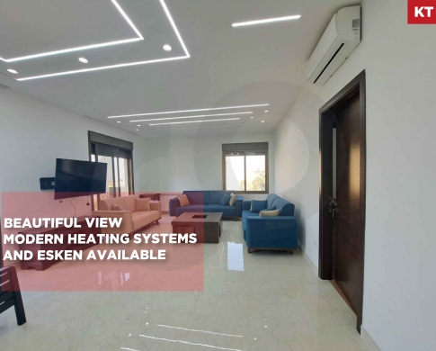GREAT-VIEW APARTMENT/AIN AAR,METN/ عين عار/ESKEN available/REF#KT142149 !