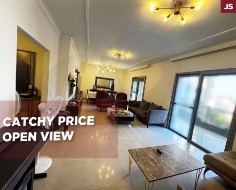 close to all amenities/spacious/unobstructed view/Hazmiye,baabda/الحازمية/REF#JS142123