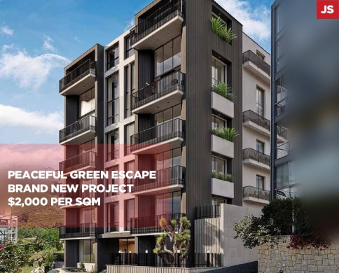 Under construction apartment for Sale/Brand New Project/Peaceful Green Escape/MAR TAKLA-BAABDA/مار تقلا/REF#JS142121