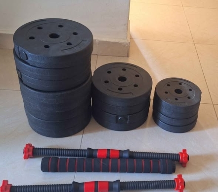 40kg New Dumbbells — 2
