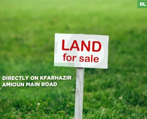 200 SQM Land for for Sale/Directly on main Road/KFARHAZIR-KOURA/كفرحزير/REF#RL142169