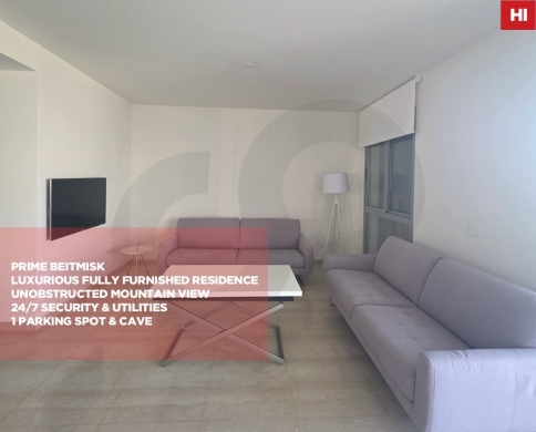 Luxurious Fully Furnished For sale/Prime Location/Unobstructed Mountain View/BEIT MISK-METN/بيت مسك/REF#HI142165