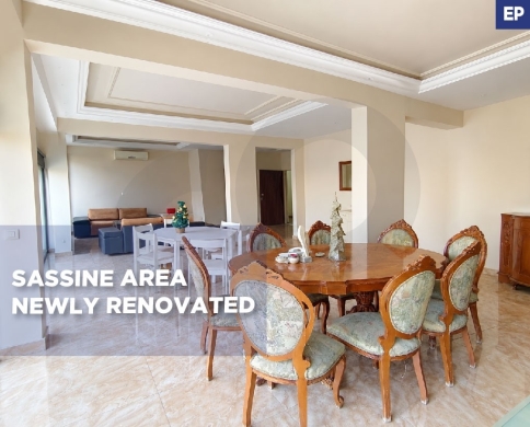 Apartment for rent/Fully renovated/5th floor /Achrafieh Beirut/الأشرفية/REF#EP142227