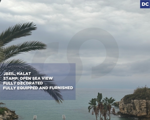 Furnished Chalet for rent/Open sea view/Fully equipped/HALAT-JBEIL/حالات/REF#DC142226