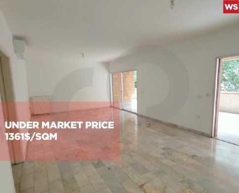 Apartment for sale/Well-maintained building/Ready Move-In/KORAYTEM-BEIRUT/قريطم/REF#WS142223