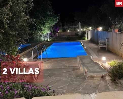 TWO VILLAS FOR SALE // PRIVATE POOLS & GARDENS // PANORAMIC VIEWS// PRIME LOCATION//CHOBTNE,BATROUN/شبطين/REF#BR142210 !