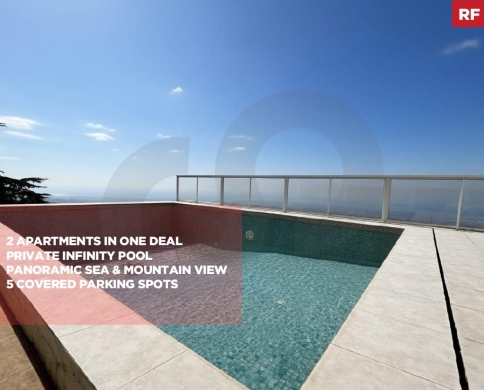 775 SQM Duplex for sale/Prime Location/ Panoramic Sea and Mountain View/AIN…
