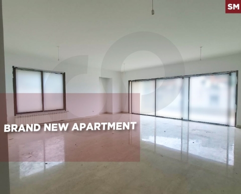 brand-new apartment/spacious living/prime location/2nd floor/Rabweh,METN/ربوه/REF#SM142229