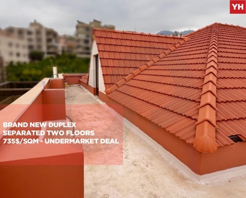 Brand-New Separated Duplex For sale/Panoramic view/BOUAR-KESEROUAN/بوار/REF#YH142228