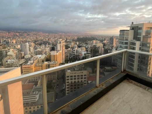 Grand & Elegant Apartment with Sea & City Views For Rent in Achrafieh, Rizk — 2