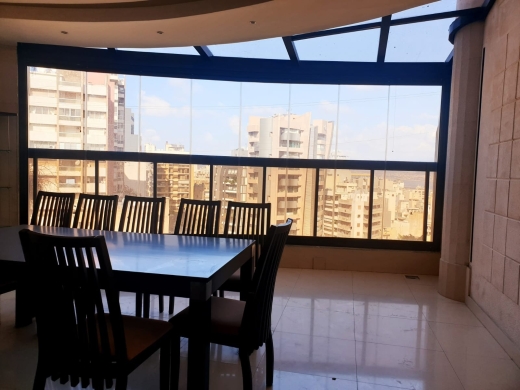 Duplex Apartment For Sale with Sea & City View in Achrafieh, Sioufi — 6