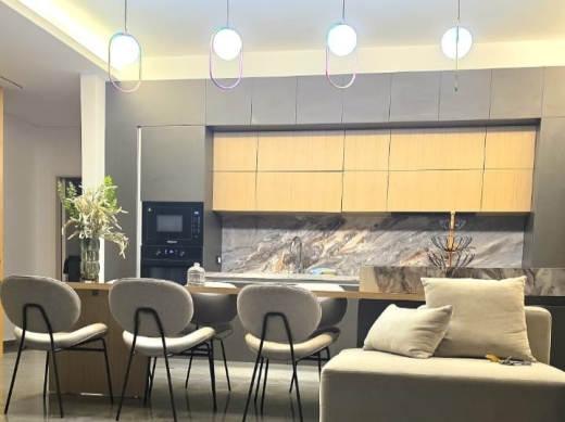 Furnished Apartment With Garden & Sea View For Rent in Kfaraabida, Batroun — 3