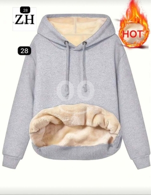كنزة نسائية شتوية مبطنة بالفرو - دفء فائق وأناقة كلاسيكية | Women's Ultra-Warm Fur-Lined … — 3
