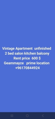 Apartment for Rent