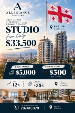 Studio Apartment in Batumi, Georgia