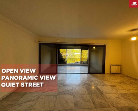 PANORAMIC OPEN VIEW/LARGE TERRACE/CONVENIENT LOCATION/NEW MAR TAKLA-HAZMIEH,BAABDA/ نيو مار تقلا/REF#JS142318 !