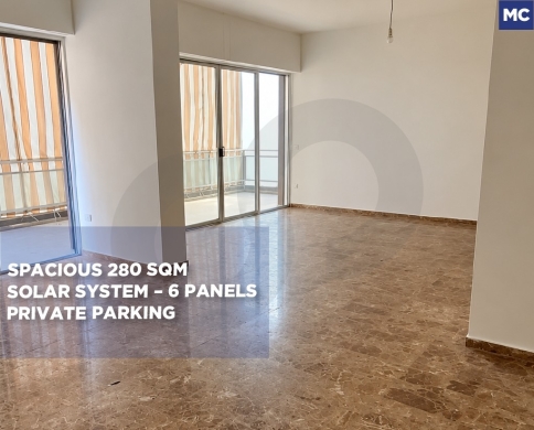 Spacious 280 SQM Apartment for rent/Prime Residential Location/SAKIET AL…