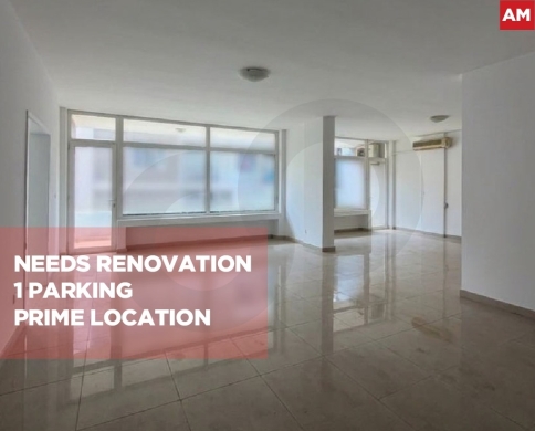 300 SQM Apartment for sale/Needs renovation/Prime location/SASSINE-BEIRUT/ساسين/REF#AM142278
