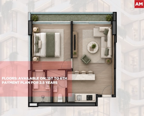 Under construction apartment/Payment plan for 2.5 years/FASSOUH-BEIRUT/فسوح/REF#AM142275