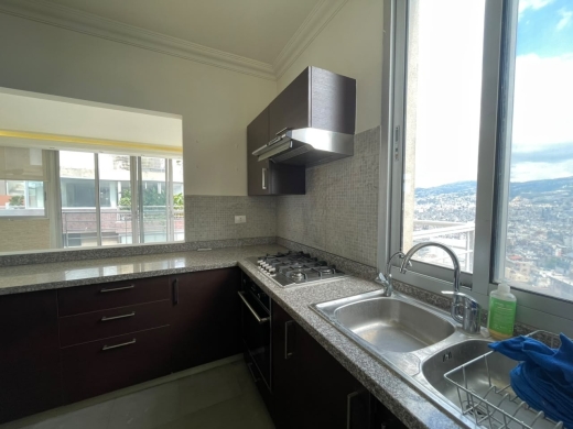 Duplex Apartment with 180° Sea & Mountain View For Rent in Achrafieh, Saydeh — 5
