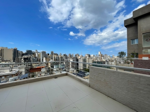 Duplex Apartment with 180° Sea & Mountain View For Rent in Achrafieh, Saydeh — 2
