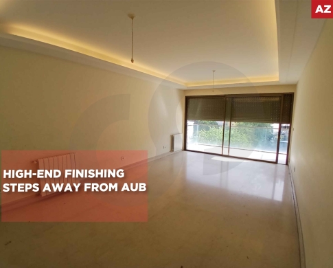 PRESTIGIOUS APARTMENT/PRIME LOCATION/HIGH-END FINISHING/BLISS,BEIRUT/بليس، بيروت/REF#AZ142341 !