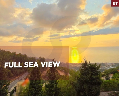 150sqm Apartment/Full Sea View/prime location/Maaysra ,KESEROUAN/ميسرة /REF#BT142373